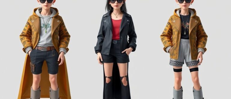 Цифровая мода одежда для аватаров