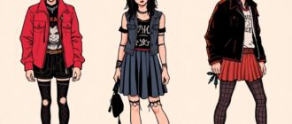 Субкультуры и мода панки готы хипстеры