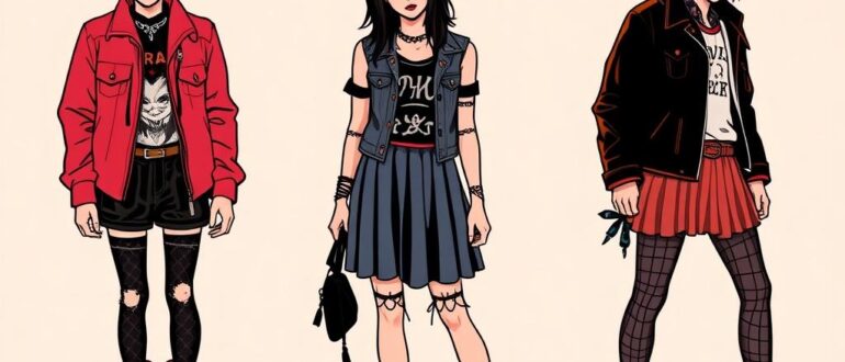 Субкультуры и мода панки готы хипстеры